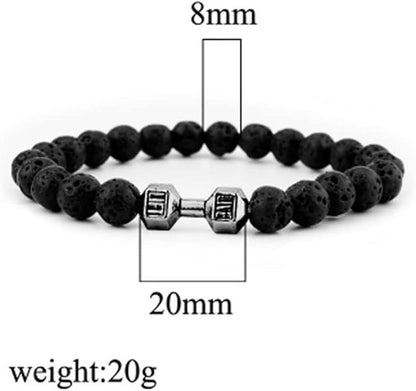 Dumbell Bracelet Charm ~