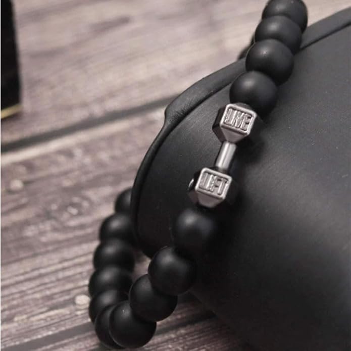 Dumbell Bracelet Charm ~